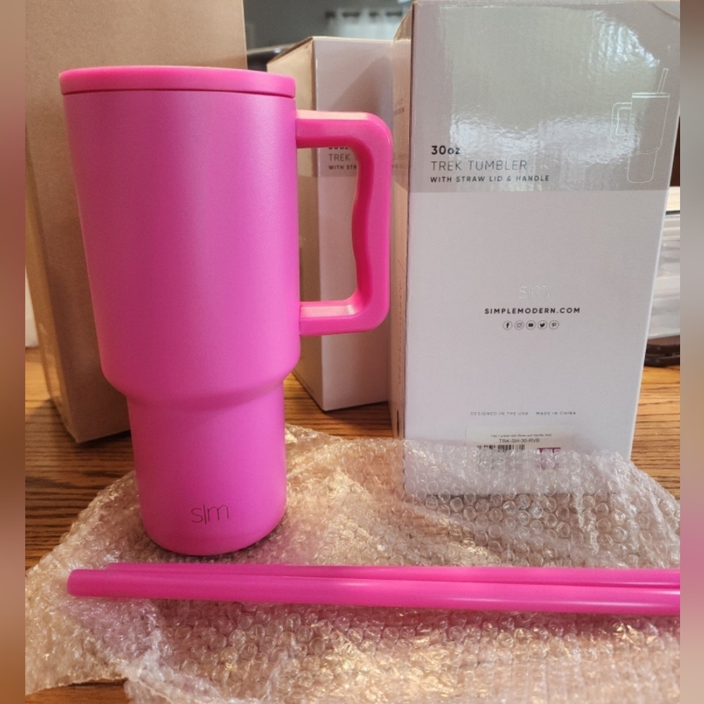 Simple Modern 30oz Raspberry Trek Tumbler